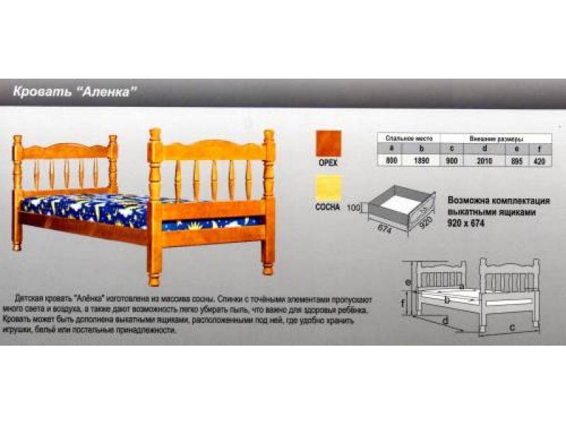 кровать аленка в Оренбурге