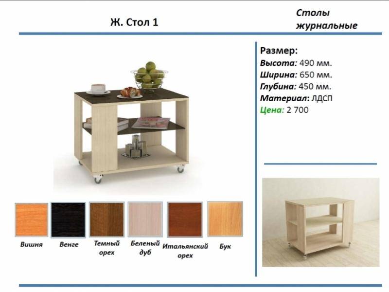 журнальный стол 1 в Оренбурге