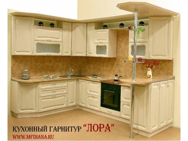 кухня угловая лора в Оренбурге