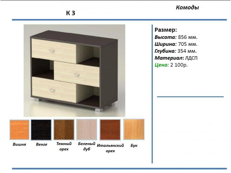 комод к3 в Оренбурге