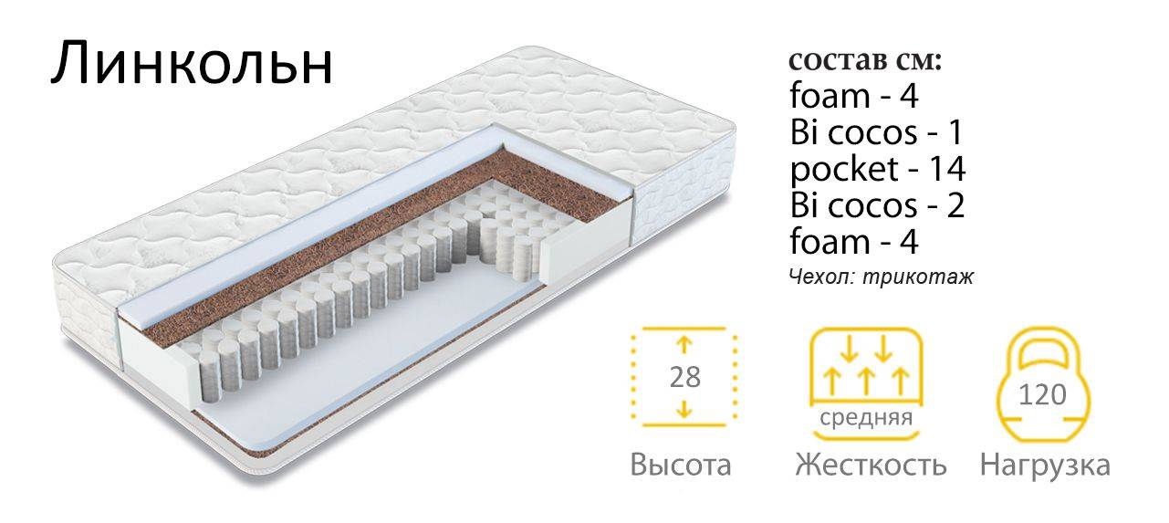 матрас линкольн в Оренбурге