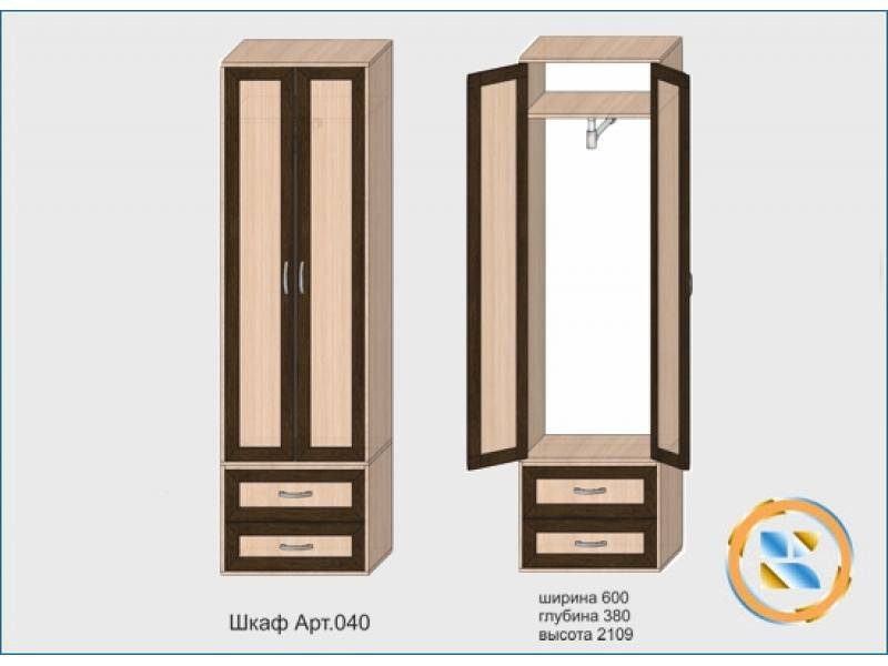 шкаф арт 040 в Оренбурге