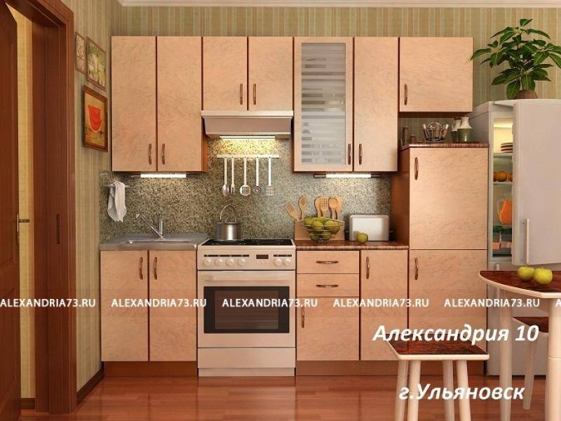 кухня прямая александрия 10 в Оренбурге