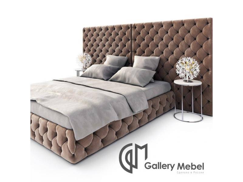 кровать с большим изголовьем letto gm 12 в Оренбурге