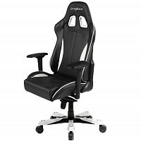 кресло геймерское dxracer king ks57 черно-белое в Оренбурге