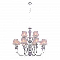 подвесная люстра st luce lilium sl175.103.12 розовая в Оренбурге