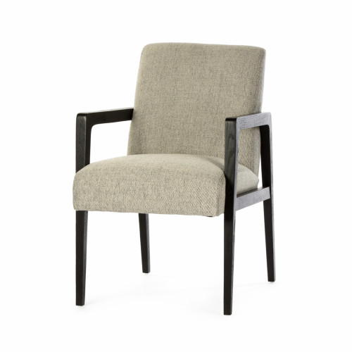 кресло keys dining chair серое в Оренбурге