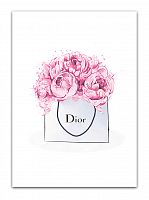 постер dior peonies а4 в Оренбурге