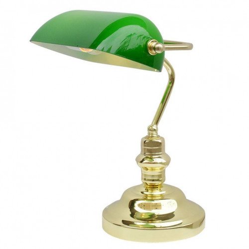 настольная лампа arte lamp banker a2491lt-1go в Оренбурге