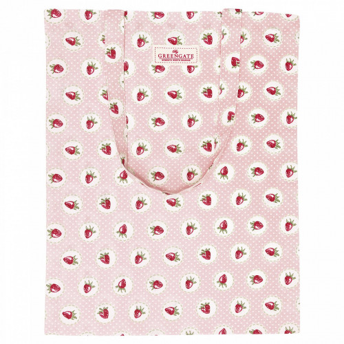 сумка хлопковая strawberry pale pink в Оренбурге
