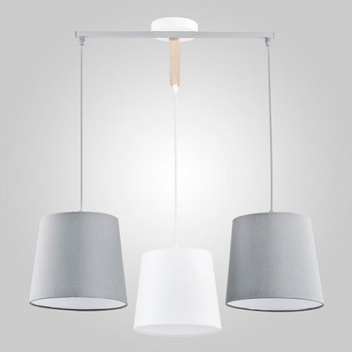 подвесная люстра tk lighting 1279 balance серая в Оренбурге