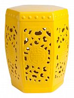 керамический столик-табурет design stool yellow в Оренбурге