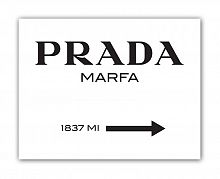 постер prada marfa а4 в Оренбурге