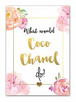 постер coco chanel а3 в Оренбурге