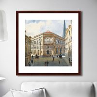 картина: view of the riga stock exchange, 1880г. в Оренбурге