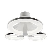 потолочный светодиодный светильник idlamp jenevra 397/3pf-ledwhitechrome в Оренбурге