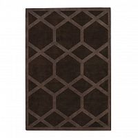 ковер ashton cocoa coffe 120x170 коричневый в Оренбурге