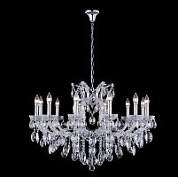 подвесная люстра crystal lux hollywood sp12 chrome в Оренбурге