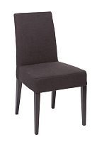 стул aylso dining chair кожа тёмно-коричневая в Оренбурге