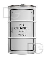 декоративная бочка- шкаф chanel №5 white l в Оренбурге