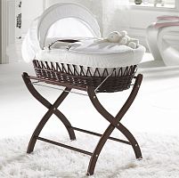 колыбель-переноска gift wicker moses basket темная, белое белье в Оренбурге