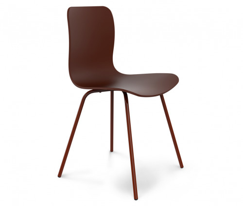 стул dsr коричневый s33 (eames style) в Оренбурге