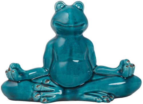 декор frog blue meditation в Оренбурге