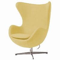 кресло egg chair желтое в Оренбурге