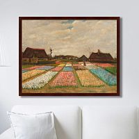 картина: flower beds in holland, 1883г. в Оренбурге