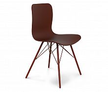 стул dsr коричневый s40 (eames style) в Оренбурге