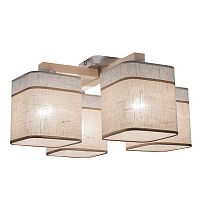 потолочная люстра tk lighting 1918 nadia white 4 в Оренбурге