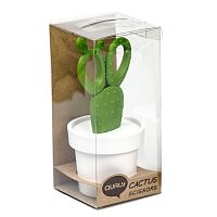 ножницы cactus с держателем, белые с зеленым в Оренбурге