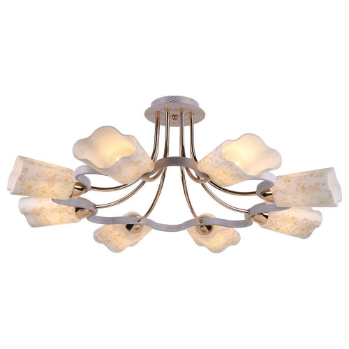 потолочная люстра arte lamp romola a8182pl-8wg в Оренбурге