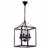 дизайнерская подвесная люстра spot light cage 9810404 черная в Оренбурге