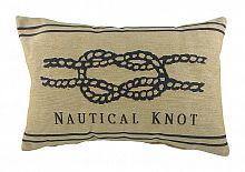 подушка с морским узлом nautical knot natural в Оренбурге