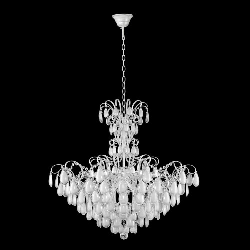 подвесная люстра crystal lux sevilia sp9 silver в Оренбурге