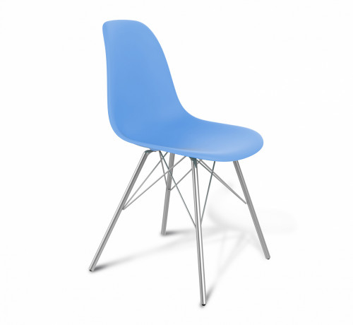 стул dsr голубой s37 (eames style) в Оренбурге