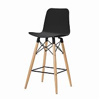 полубарный стул eiffel (eames style) черный в Оренбурге