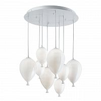 подвесная люстра ideal lux clown sp8 bianco в Оренбурге