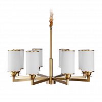 люстра brch9040-8 от delight collection белая/золото в Оренбурге