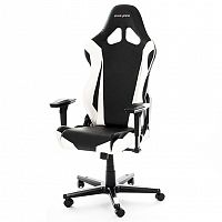 кресло геймерское dxracer racing черно-белое в Оренбурге