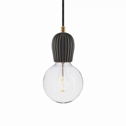 подвесной светильник beton rib black brass в Оренбурге