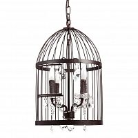 люстра vintage birdcage (51*34*54) коричневая в Оренбурге