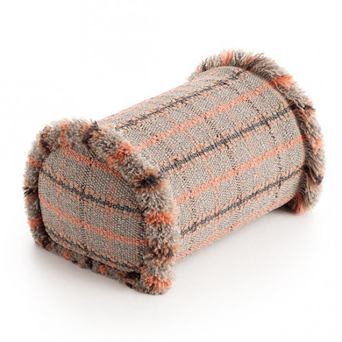 подушка большая-рол tartan terracotta от gan в Оренбурге