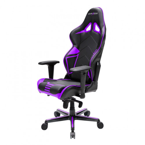 кресло геймерское dxracer racing черно-фиолетовое в Оренбурге