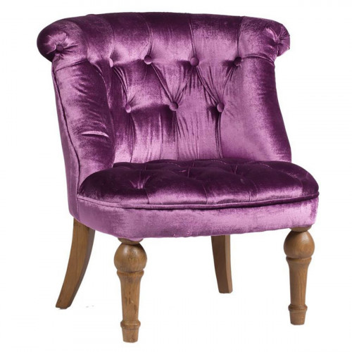 кресло sophie tufted slipper chair сиреневое в Оренбурге