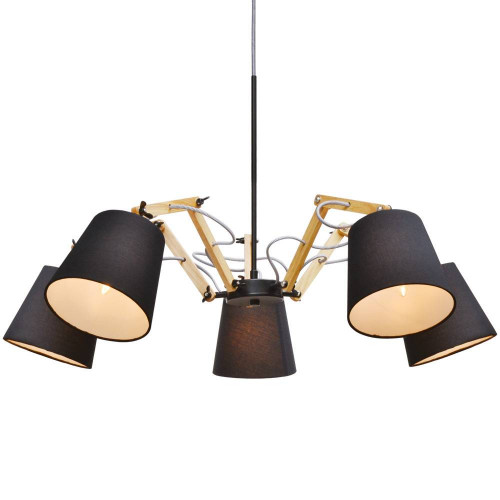 подвесная люстра arte lamp pinoccio a5700lm-5bk в Оренбурге