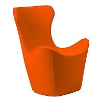 кресло papilio lounge chair оранжевое в Оренбурге