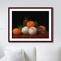 картина: still life with wrapped tangerines, 1889г. в Оренбурге