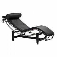 шезлонг chaise longue lc4 черный в Оренбурге